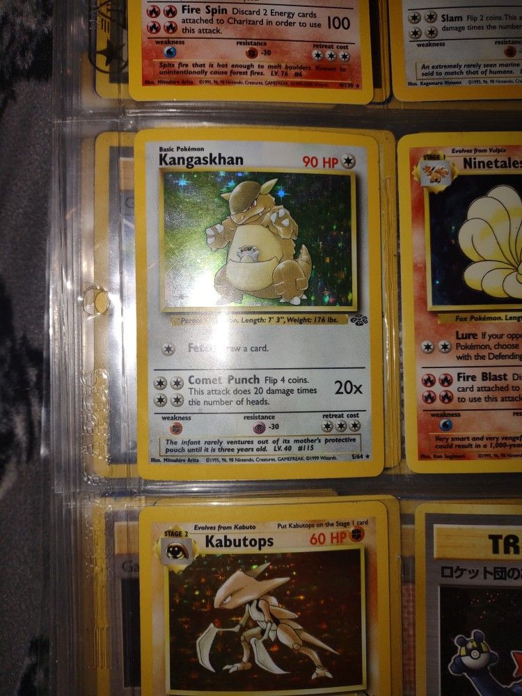 Kangaskhan Hologram 5/64 Pokemon Card