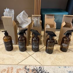 New Glass Bottle Bathroom Or Kitchen 