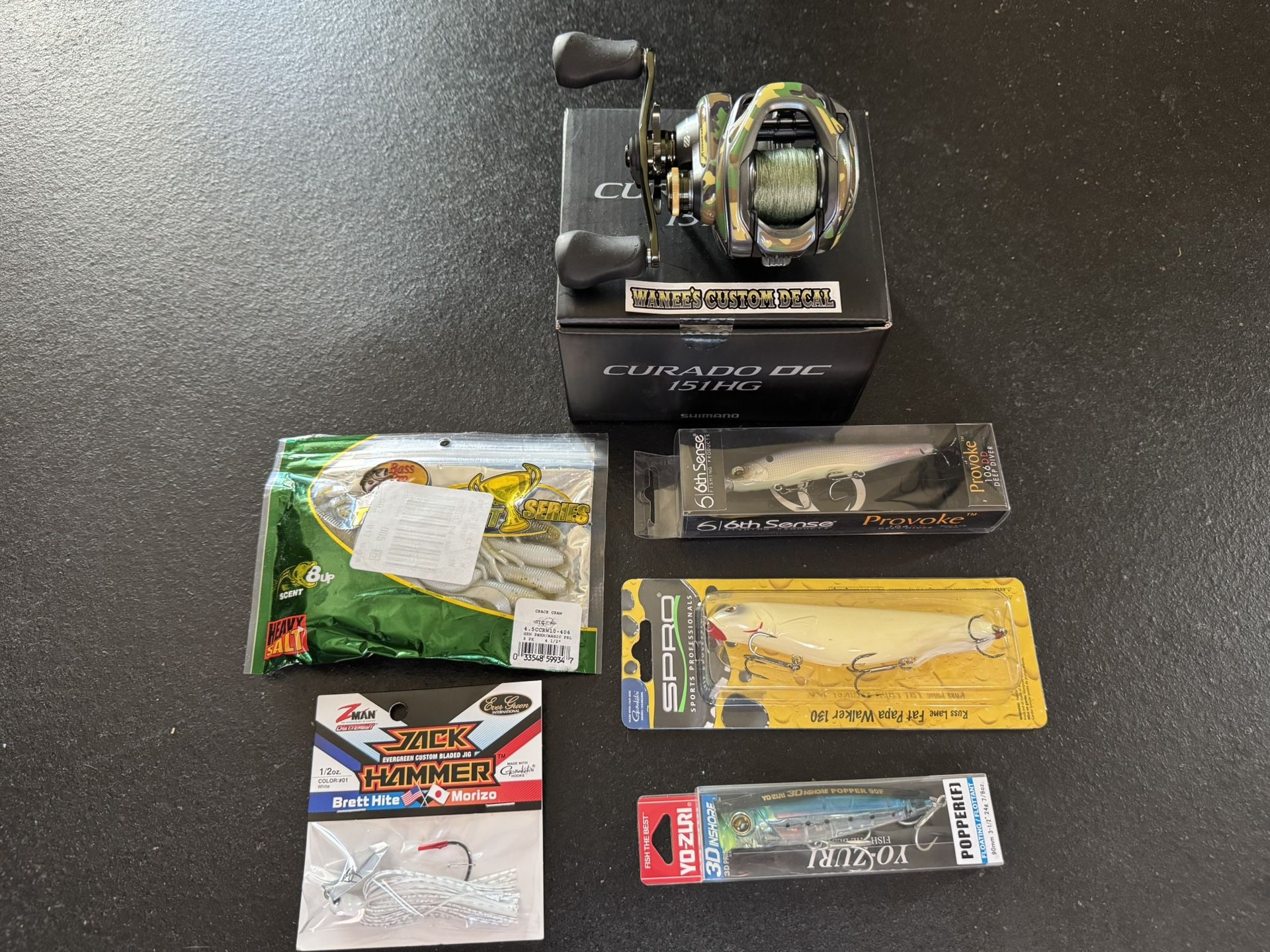 Shimano Custom Curado DC 151HG *Firm Price