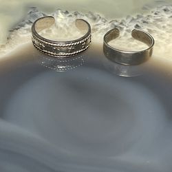 Sterling Silver Toe Rings