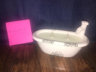 Antique looking candle tub