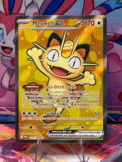 Meowth EX 107 Mega Evolutions Perfect Order