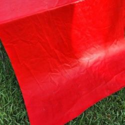 Vinyls Fabric Table Cover Faux Leather 