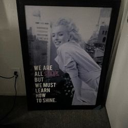 Marilyn Monroe Framed Poster 