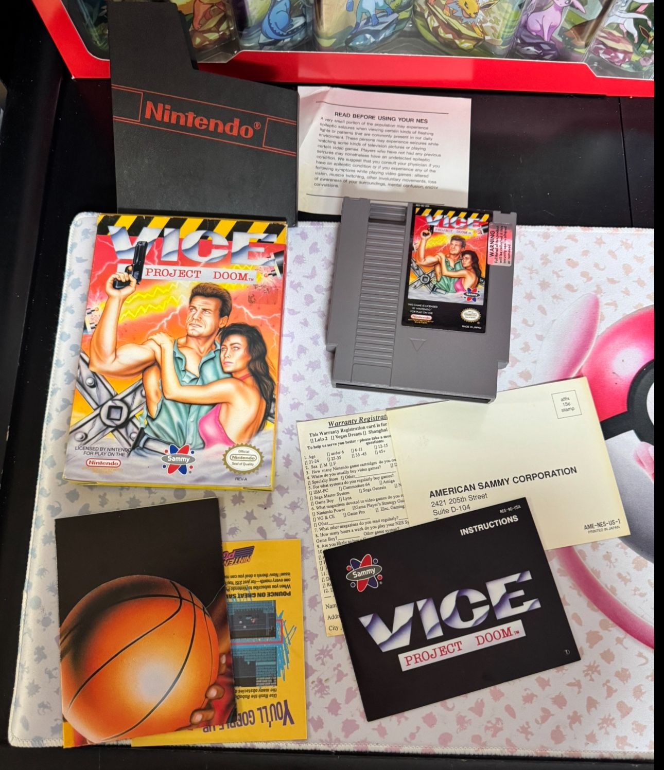 Vice Project Doom CIB - Nintendo NES game