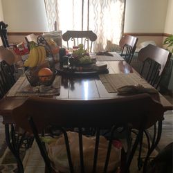 Dining Table , Includes Turn Table 