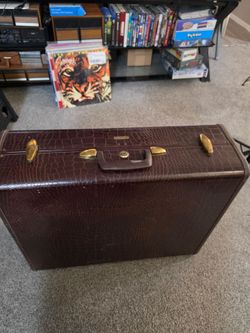 Vintage 1950 Samsonite luggage