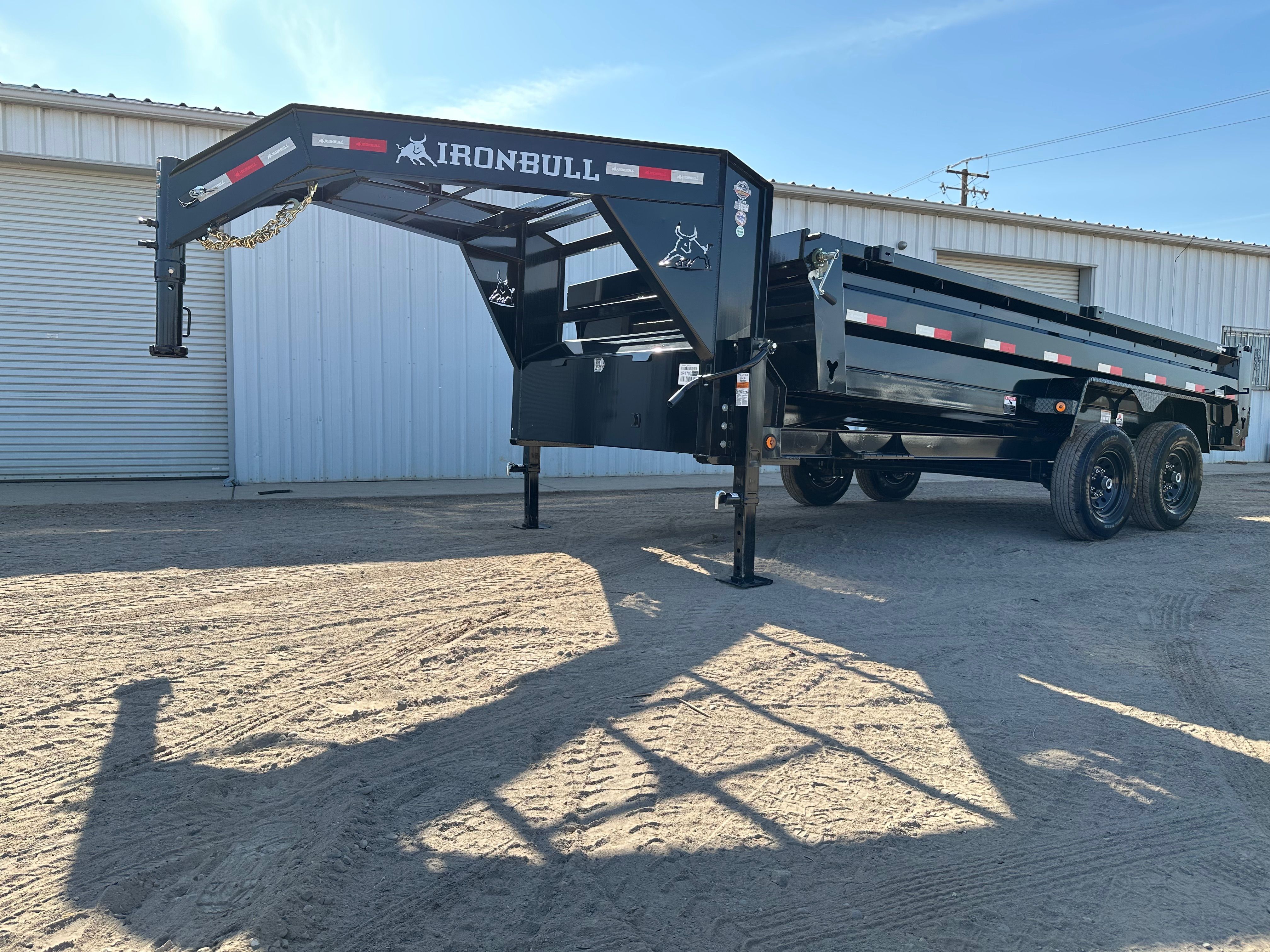 2025 Iron Bull Gooseneck Dump Trailer