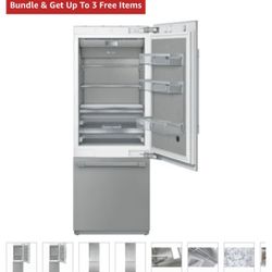 🔥 THERMADOR 30” BUILT-IN PANEL READY REFRIGERATOR – BRAND NEW IN BOX 🔥  Upgrade your kitchen with this brand new Thermador built-in refrigerator, pe