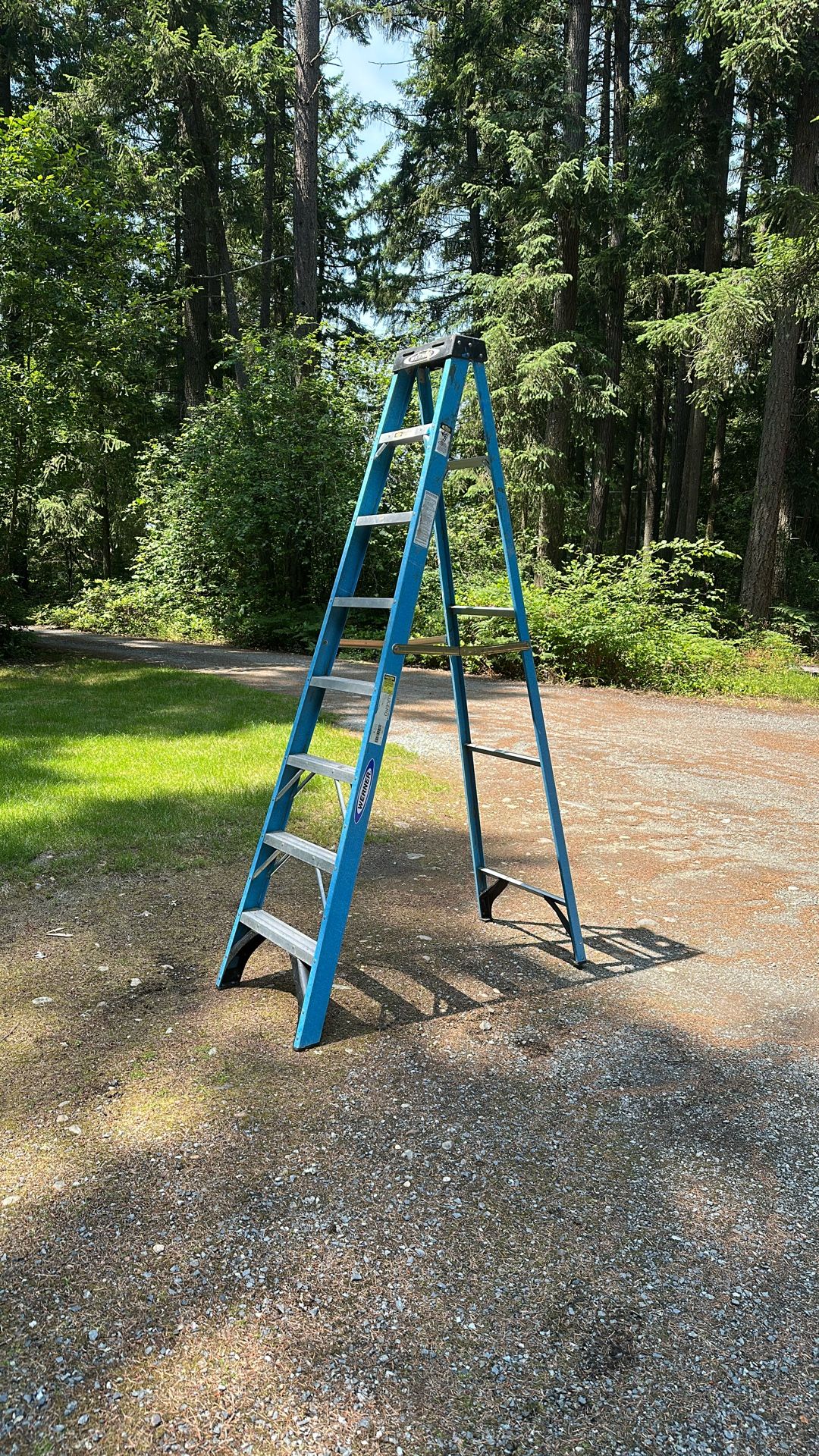 Eight Foot A Frame Werner Ladder