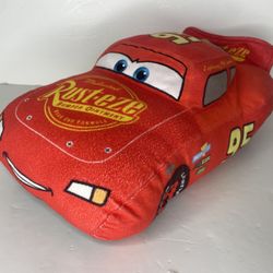 Disney car is lightning McQueen plush pillow