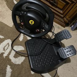 play station steering wheel