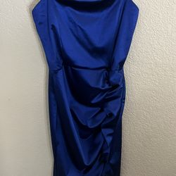 Royal Blue Homecoming/Party Dress