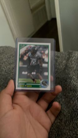 Football Trading Card in Hard Case