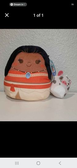 Brand New with Tags Moana and Pua Squishmallow Set