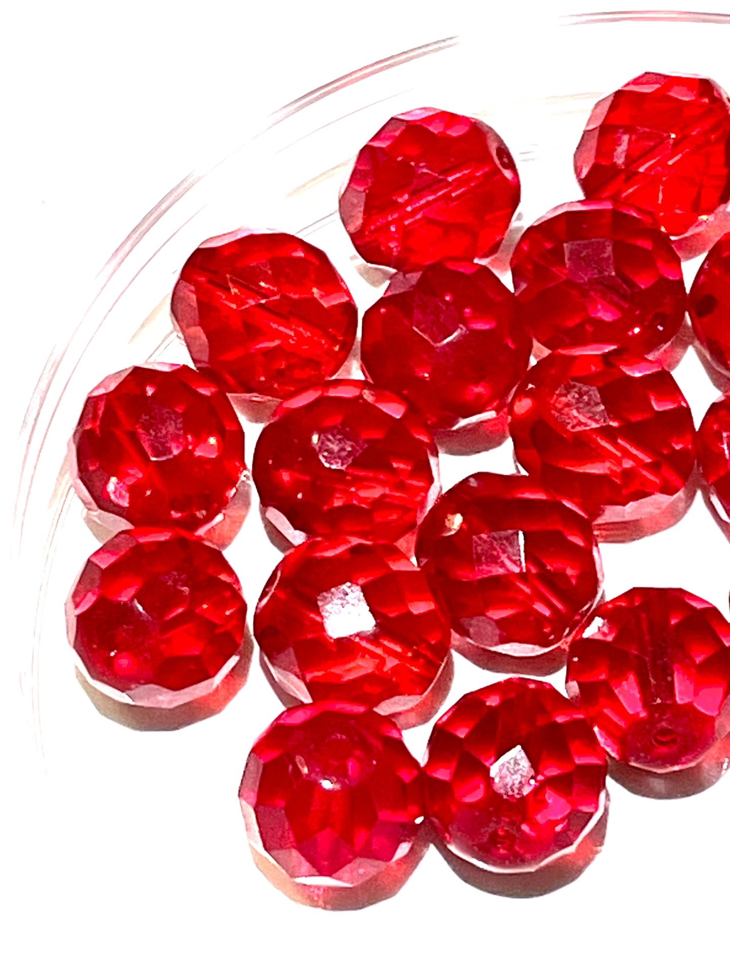 Red Quartz Beads 12mm 25 pieces