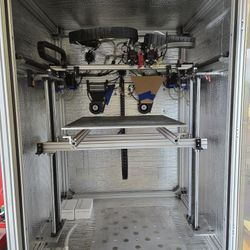 AON 3D Printer, Large Format Heated Build Plate & Chamber, Dual Head