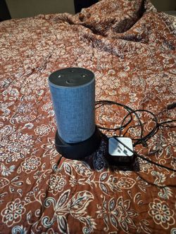 Amazon echo 2nd generation with plug in bass
