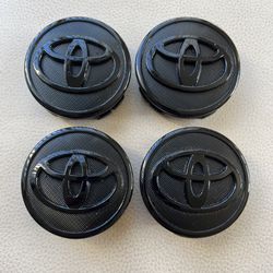 Set Of 4 Rim Center Caps For Toyota Corolla/Prius 57mm