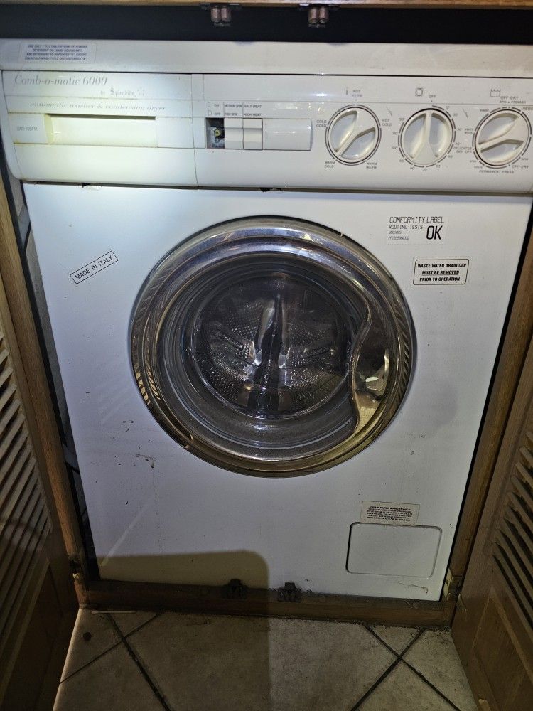 RV Motorhome Combo-matic 6000 Washer Dryer in one by Splendide