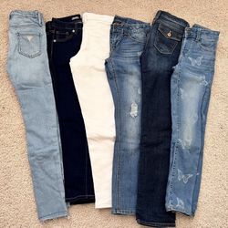 Girls Size 10 Jeans 5+ 1