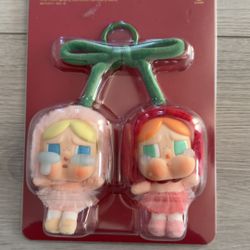Pop Mart CryBaby Crying For Love (Love You Cherry Much) Vinyl Plush pendant