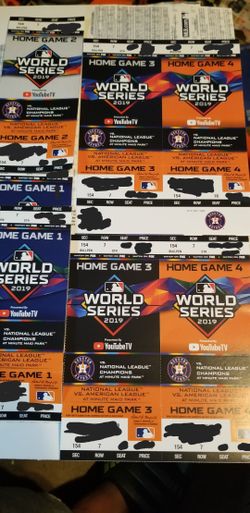 Today's WORLD SERIES Home Game 3 Houston Astros vs Washington Nationals 10/29