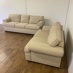 Couch And Loveseat Sofa Set *Free Delivery*