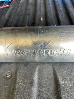 Magna flow performance mufler.