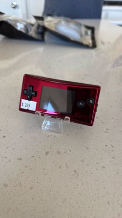 Gameboy Micro Red Complete w/a FREE Game of your choice