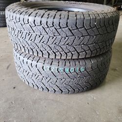 LT 275 70r16 Set Of 2 Tires.         Hankook