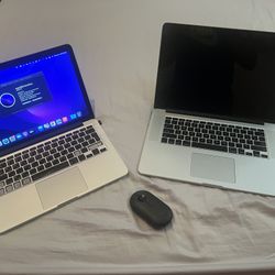 2015 2 Apple MacBook Pro For Sale For Parts Or Fix 13 And 15