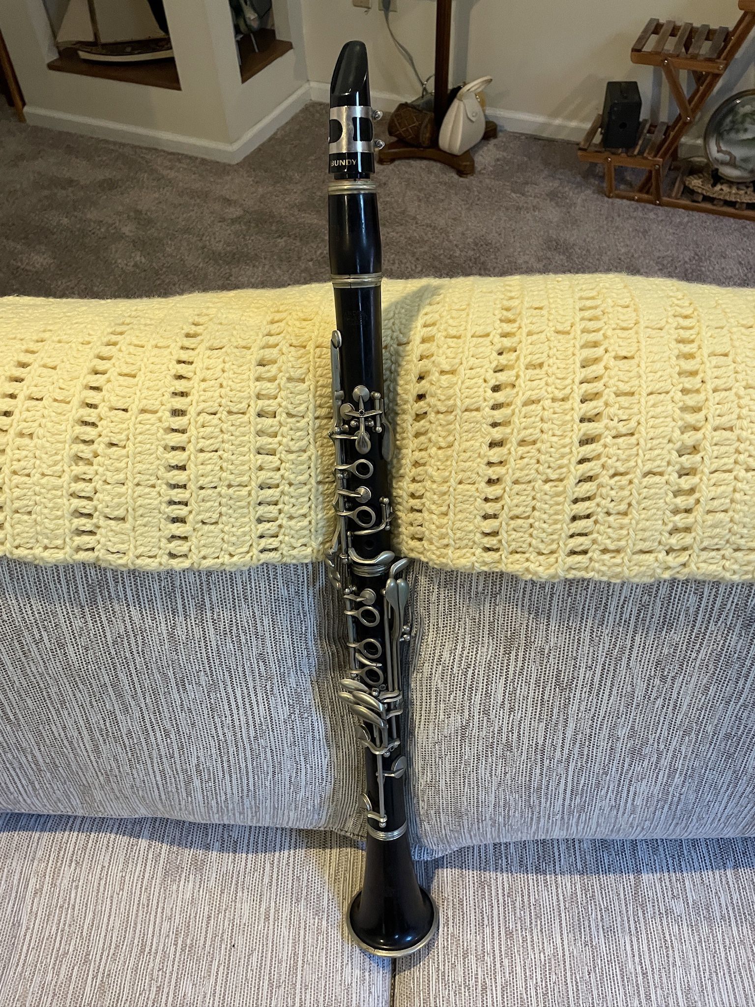 Clarinet - Vintage By Andre Mollett With Case