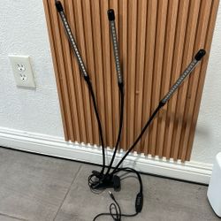 LED Grow Light, 3 Heads