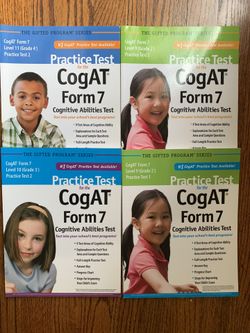 CogAT form 7 Books