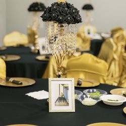 Gold Centerpieces 