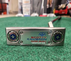 ⛳️ Custom Cpt. America Themed Scotty Putter