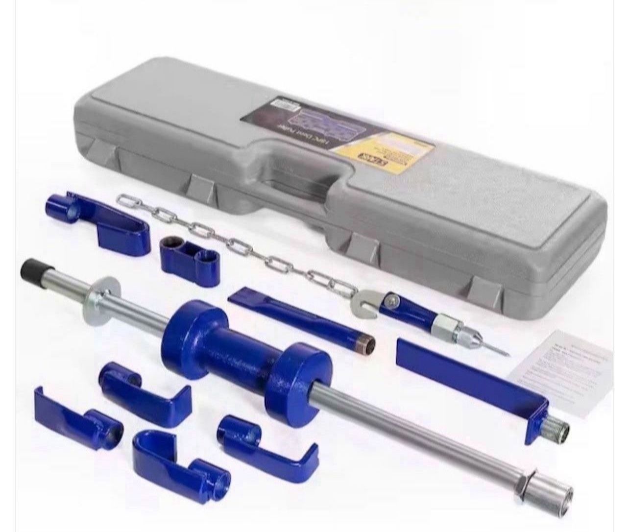 13 lbs. Carbon Steel Heavy-Duty Dent Puller Repair Kit with Slide Hammer Tool (18-Piece)