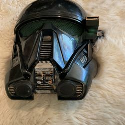 Star Wars Kid Black Death Trooper Kid Halloween Mask/Cosplay/Pretend Play