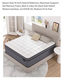 Queen Mattress 14”