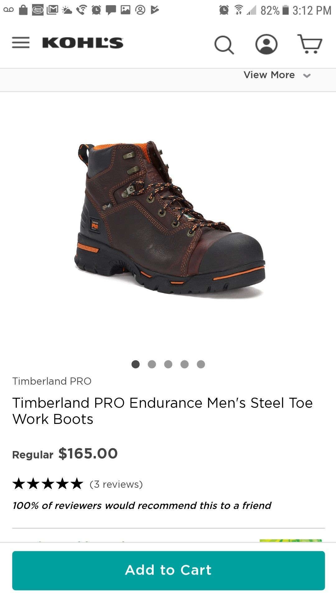 TIMBERLAND PRO STEEL TOE ANTI-FATIGUE PUNCTURE RESISTANT SOLE