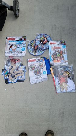 Avenger party decorations
