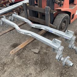 80” 72” 3500lb torsion axle boat trailer