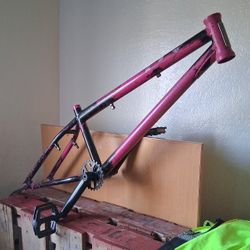 Elite BMX 20 Inch Frame, Cranks, Sprocket, Peddles and Chain 