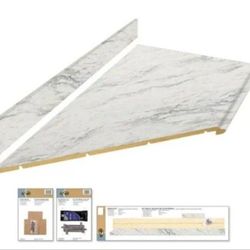 Hampton Bay 96" X 25.25" Laminate Countertop In Ice Granite