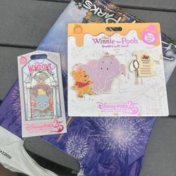 Winnie The Pooh & Heffalump / Dumbo Mirror PIN 2025