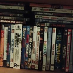Large VHS DVD Collection 