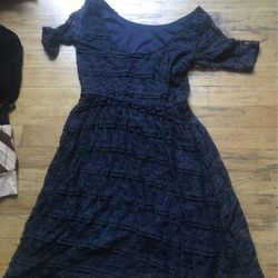 Navy Blue Remind Long Dress