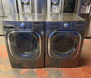 LG washers and dryer