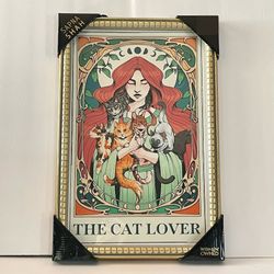 Sapna Shah "The Cat Lover" Tarot Art Print